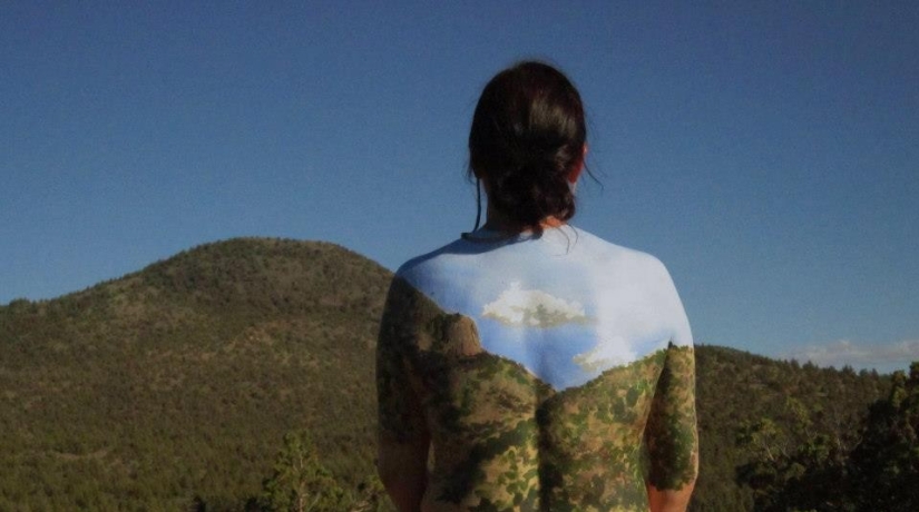 Esto es lo que significa fusionarse con la naturaleza.