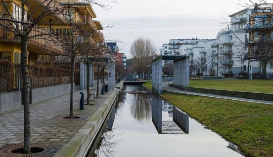 Estocolmo. Hammarby Sjöstad: un barrio ecológico en el sitio de una zona industrial abandonada