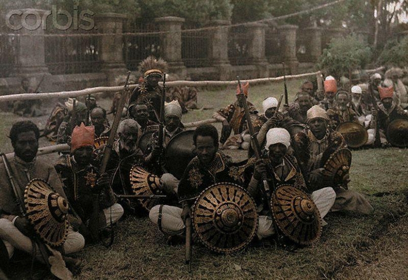 Etiopía 1931 en color. Modernización del feudalismo