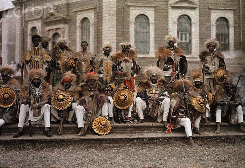 Etiopía 1931 en color. Modernización del feudalismo