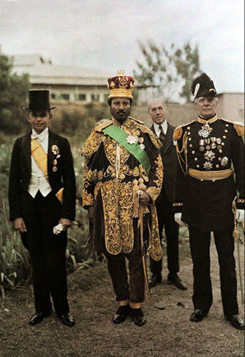 Etiopía 1931 en color. Modernización del feudalismo