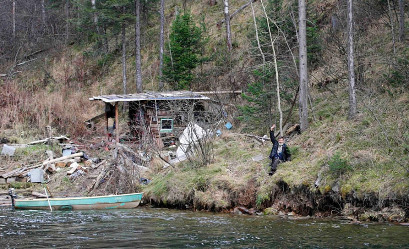 Everyday life of a Siberian hermit