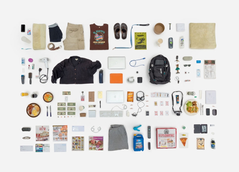 Everything we touch during the day, or what the everyday things of an individual can tell us about