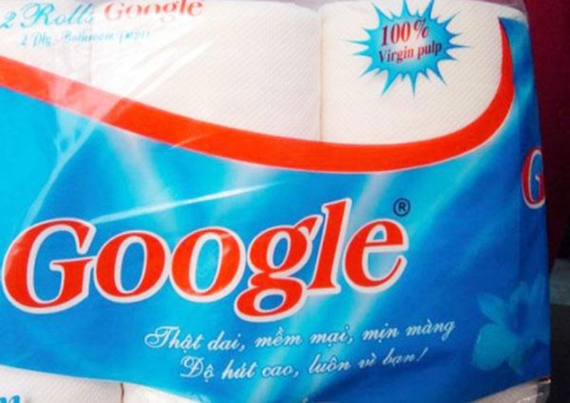 Exactly: fake brands that will deceive only the blind