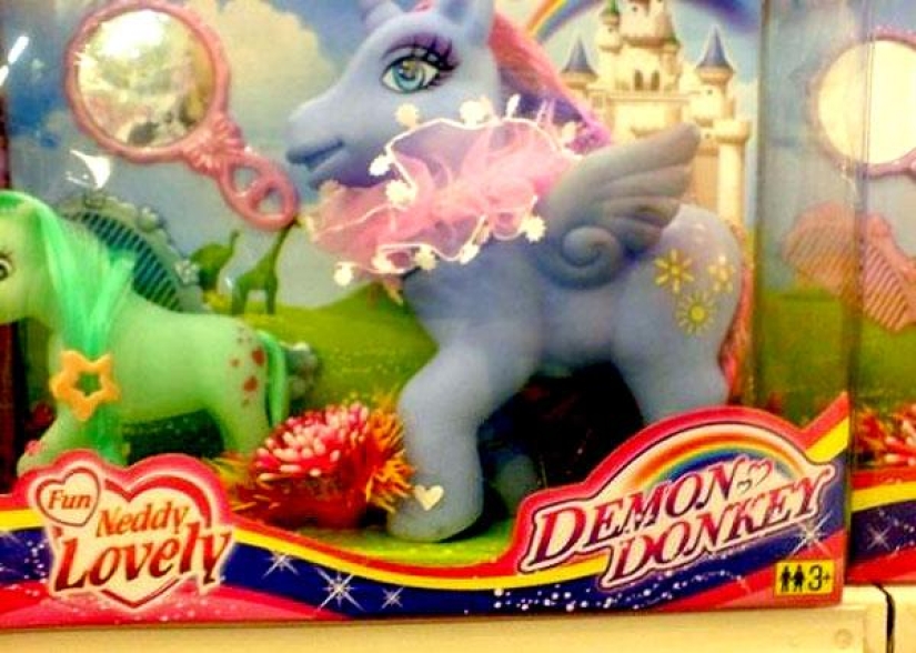 Exactly: fake brands that will deceive only the blind