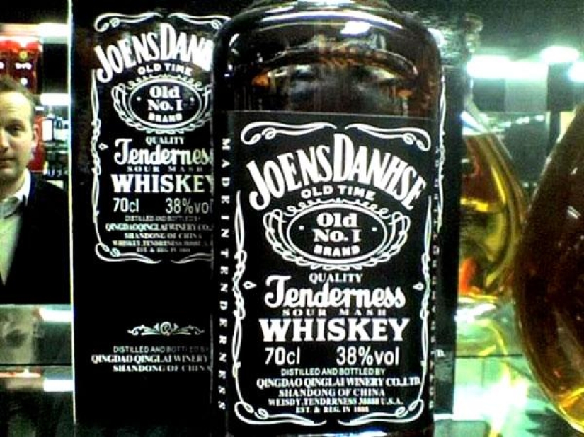 Exactly: fake brands that will deceive only the blind