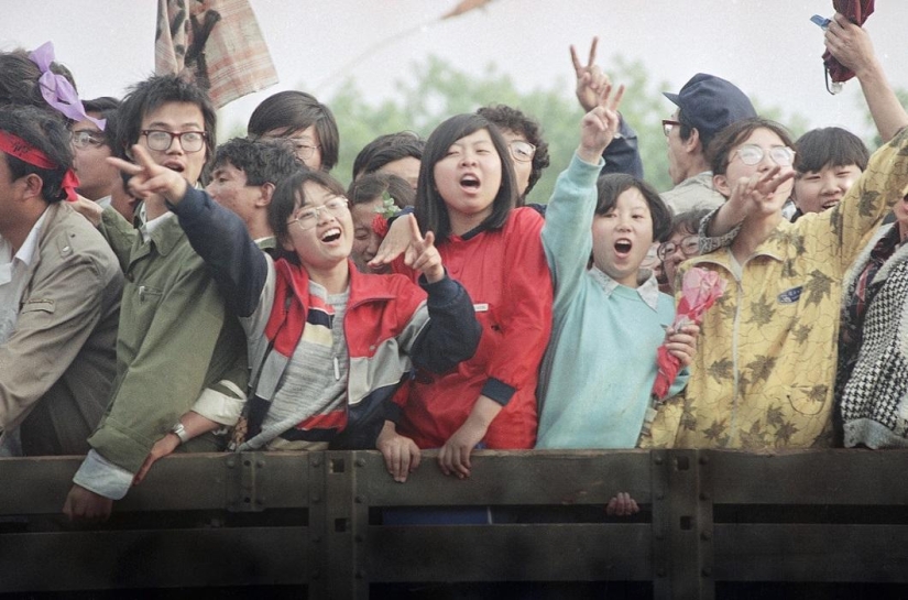 Execution of demonstrators in Tiananmen Square 25 years ago
