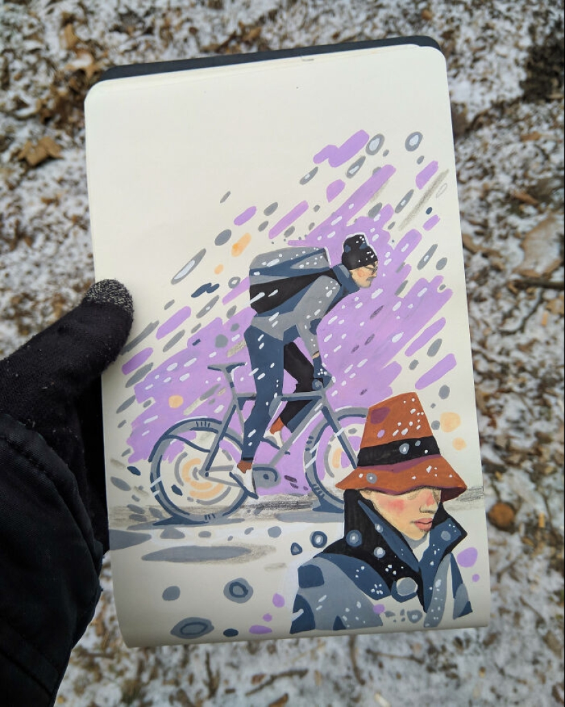 Explorando el mundo a través de mi cuaderno de bocetos: 12 dibujos Explorando el mundo a través de mi cuaderno de bocetos: 12 dibujos