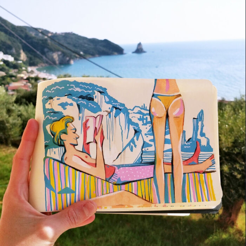 Explorando el mundo a través de mi cuaderno de bocetos: 12 dibujos Explorando el mundo a través de mi cuaderno de bocetos: 12 dibujos