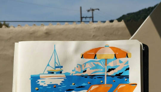 Explorando el mundo a través de mi cuaderno de bocetos: 12 dibujos