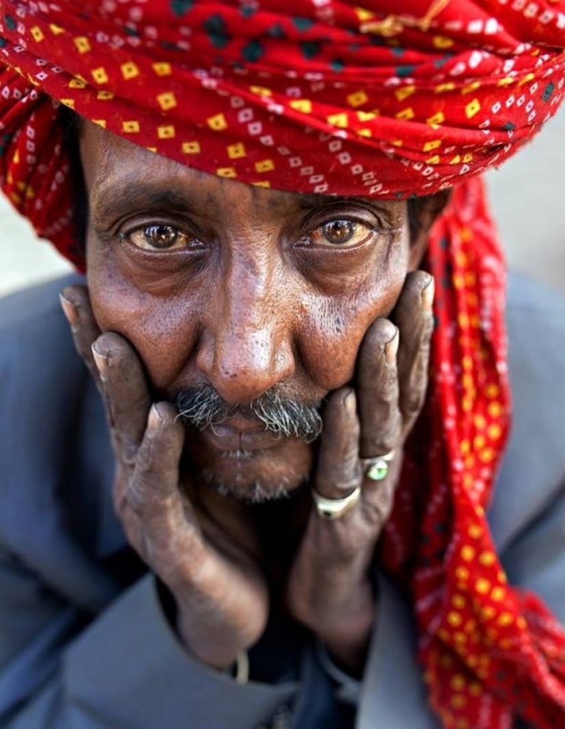 Expressive and colorful portraits from different parts of the world