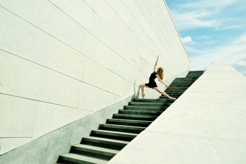 Fabuloso proyecto fotográfico "Ballet and the City" Fabuloso proyecto fotográfico "Ballet and the City"