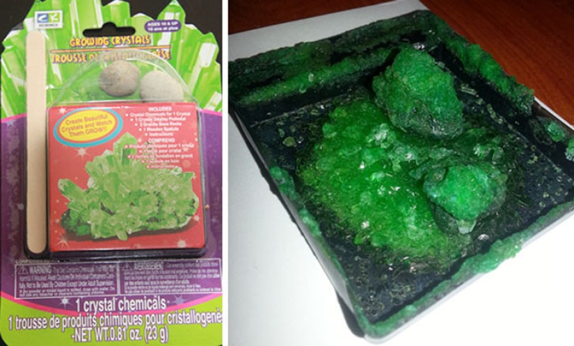 False packaging: when reality and expectations are thousands of light years apart