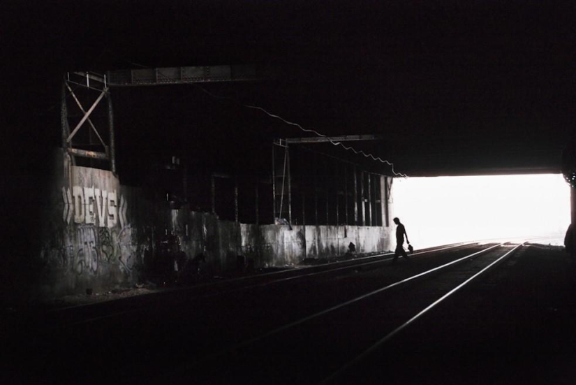 Family relationships of homeless people from the New York subway