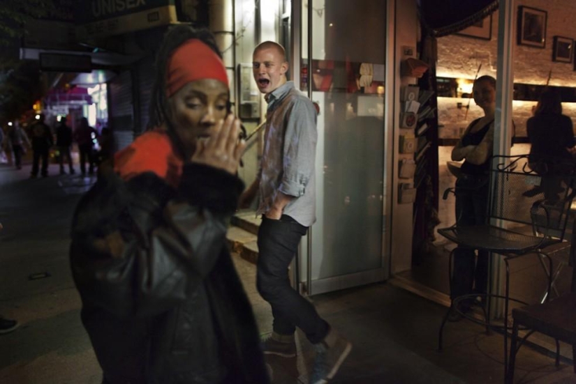 Family relationships of homeless people from the New York subway