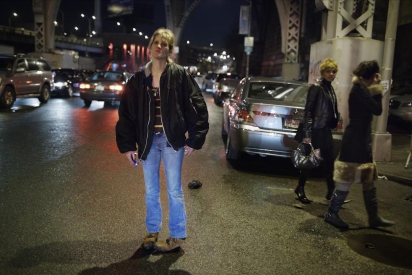 Family relationships of homeless people from the New York subway