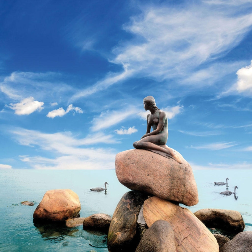 Famosas vistas desde un ángulo diferente