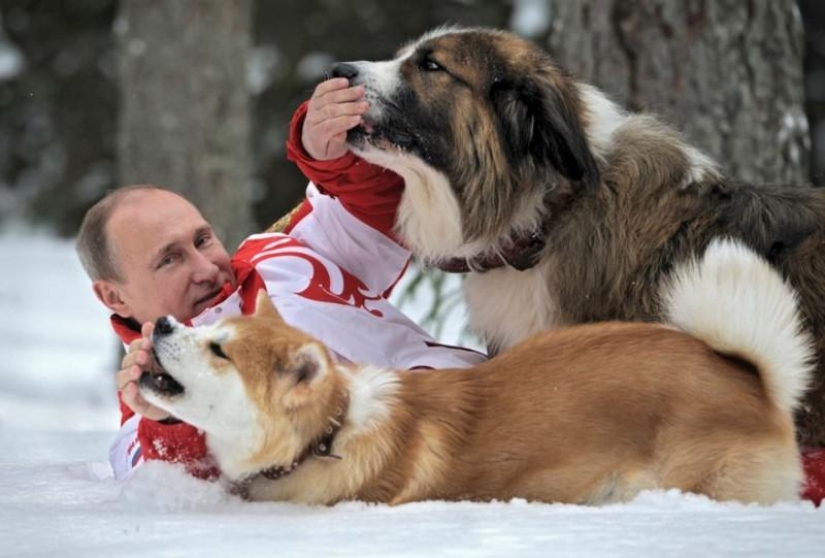 Famous politicians and their four-legged pets