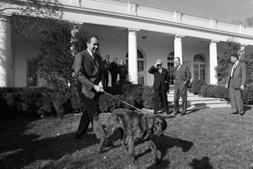 Famous politicians and their four-legged pets