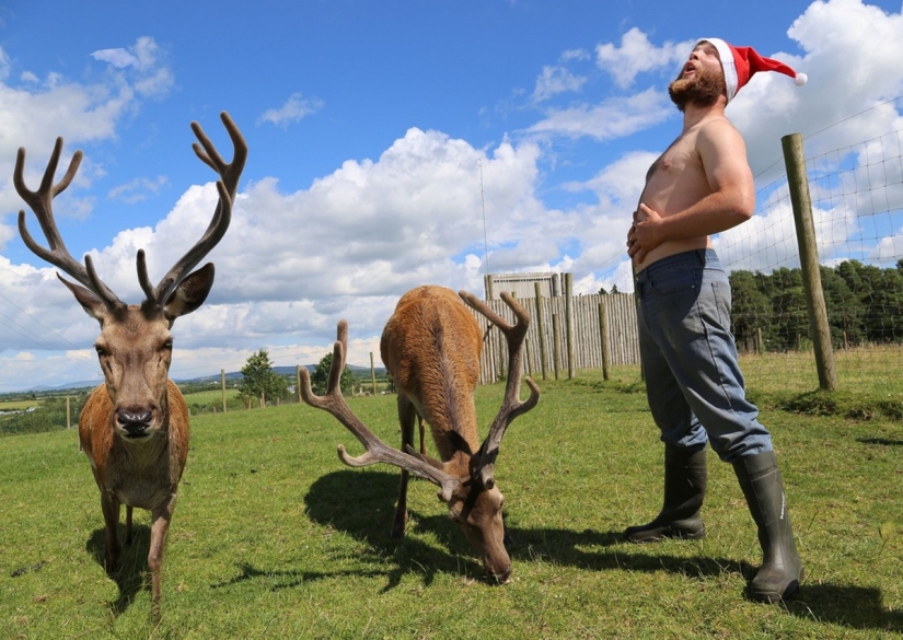 Farmers undress for the calendar