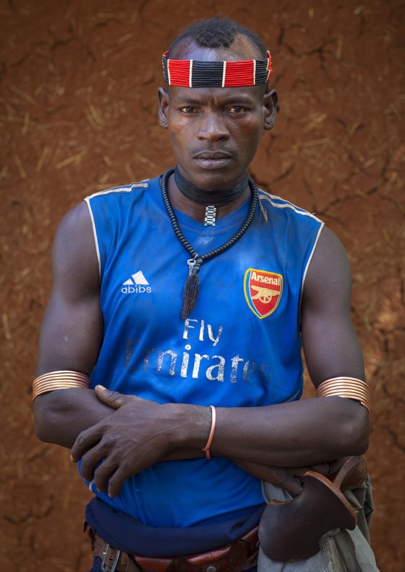 Fashion tribe in Ethiopia