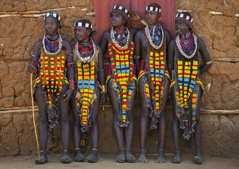 Fashion tribe in Ethiopia