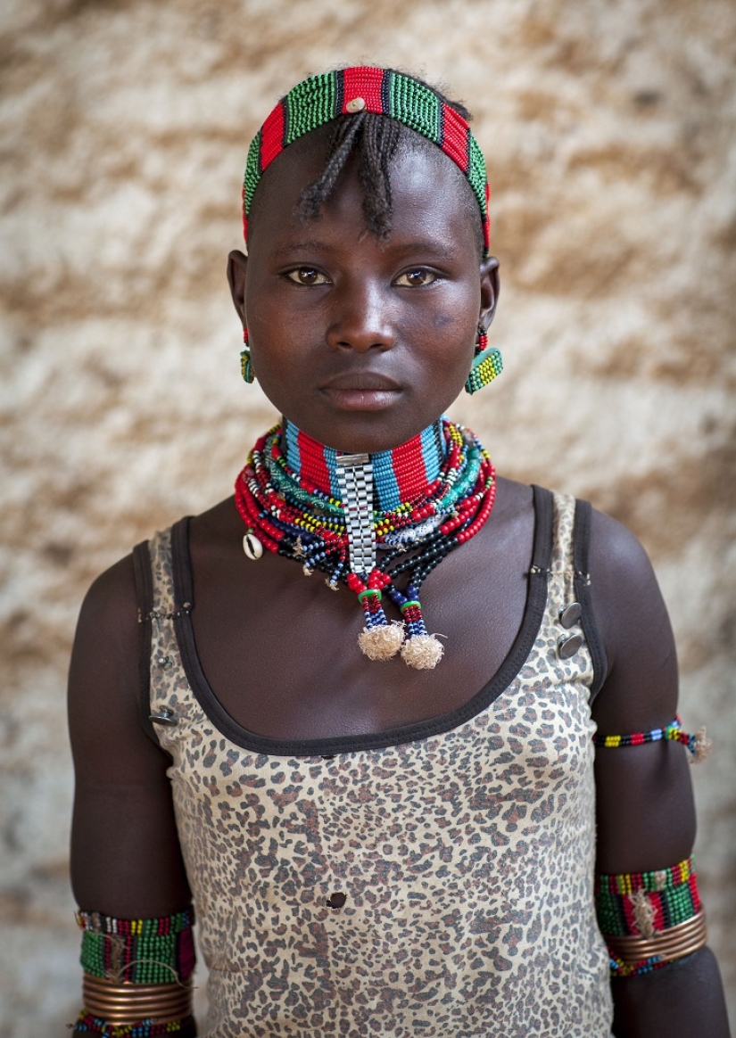 Fashion tribe in Ethiopia