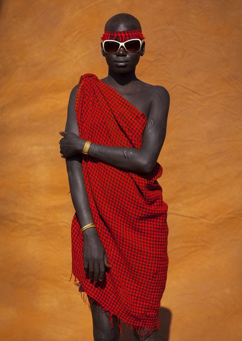 Fashion tribe in Ethiopia