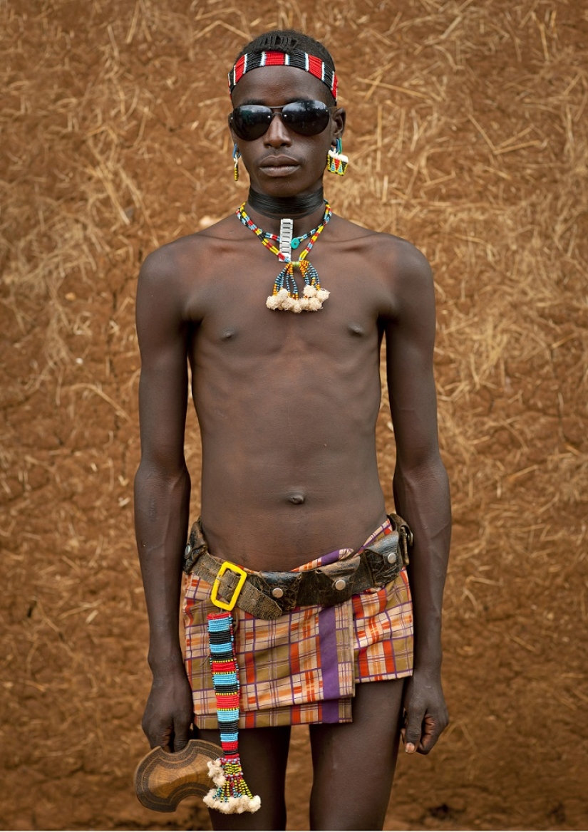 Fashion tribe in Ethiopia