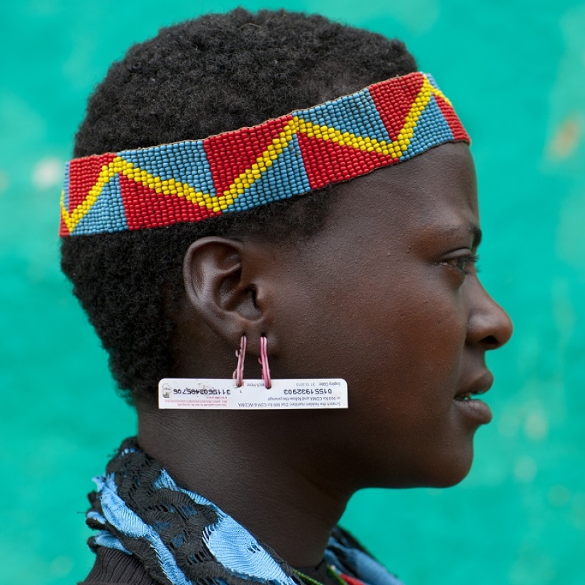 Fashion tribe in Ethiopia