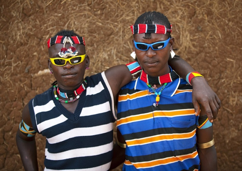 Fashion tribe in Ethiopia