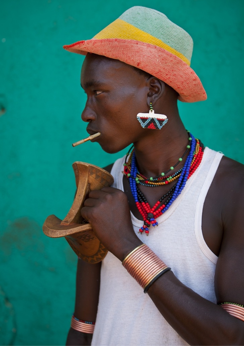 Fashion tribe in Ethiopia