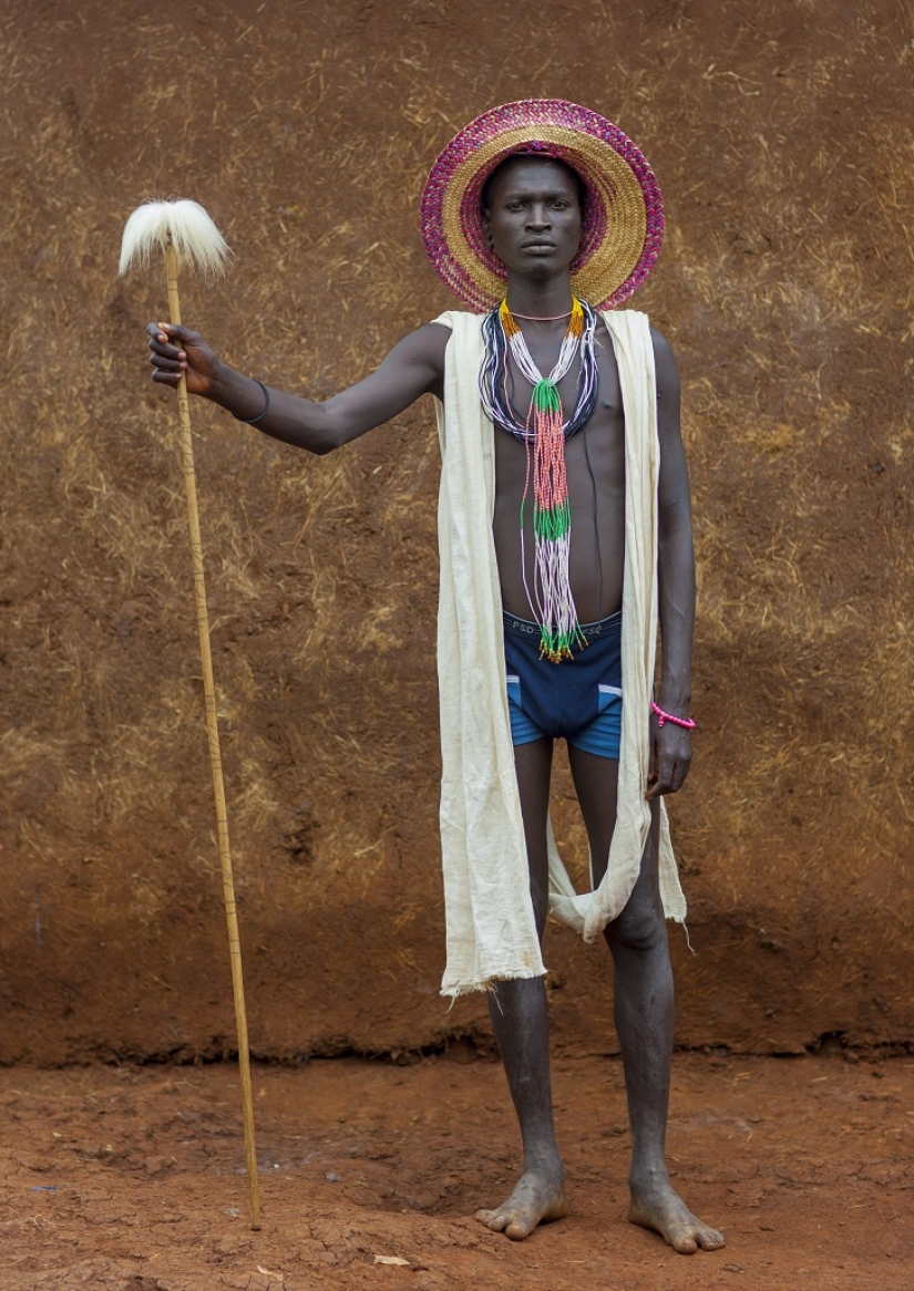 Fashion tribe in Ethiopia