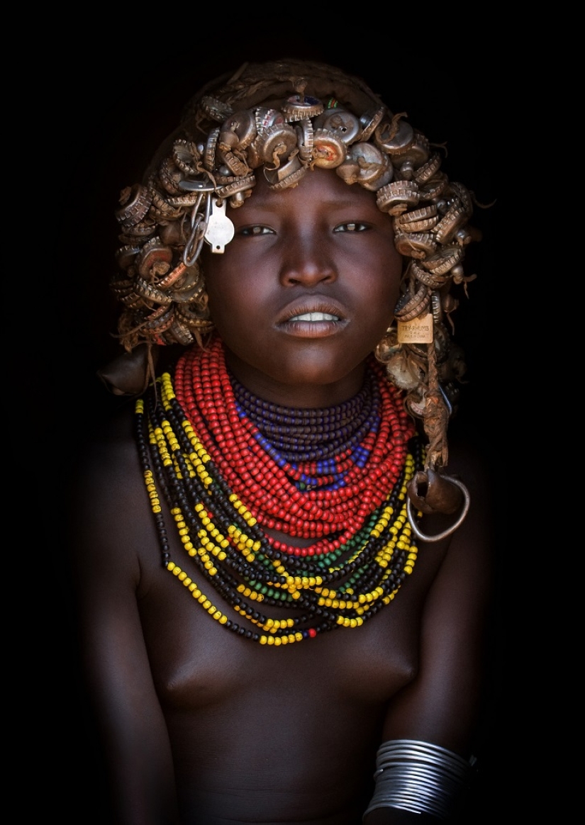 Fashion tribe in Ethiopia