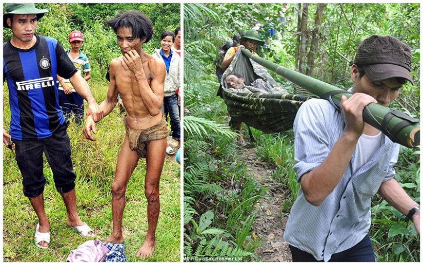 Father and son found in Vietnam hiding in the jungle for 40 years Father and son found in Vietnam hiding in the jungle for 40 years