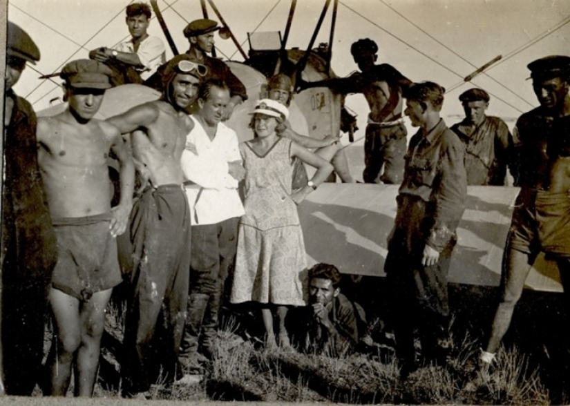 Favorite women of the pilot Egorov