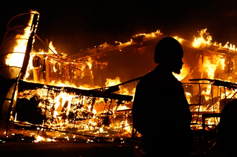 Ferguson en llamas