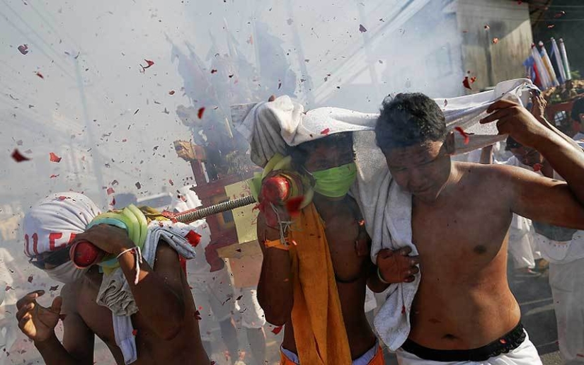 Festival vegetariano en Phuket