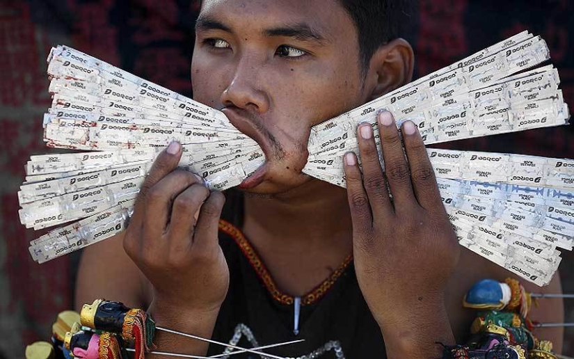 Festival vegetariano en Phuket