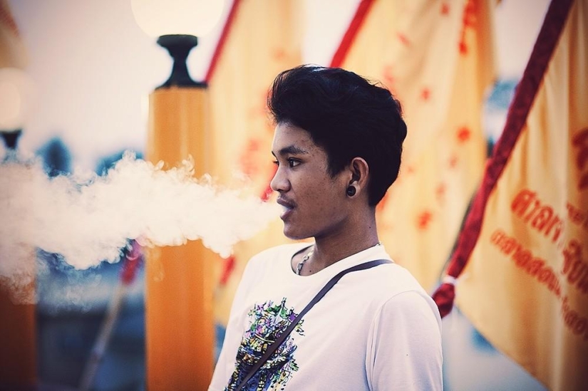 Festival Vegetariano Sangriento en Tailandia Festival Vegetariano Sangriento en Tailandia