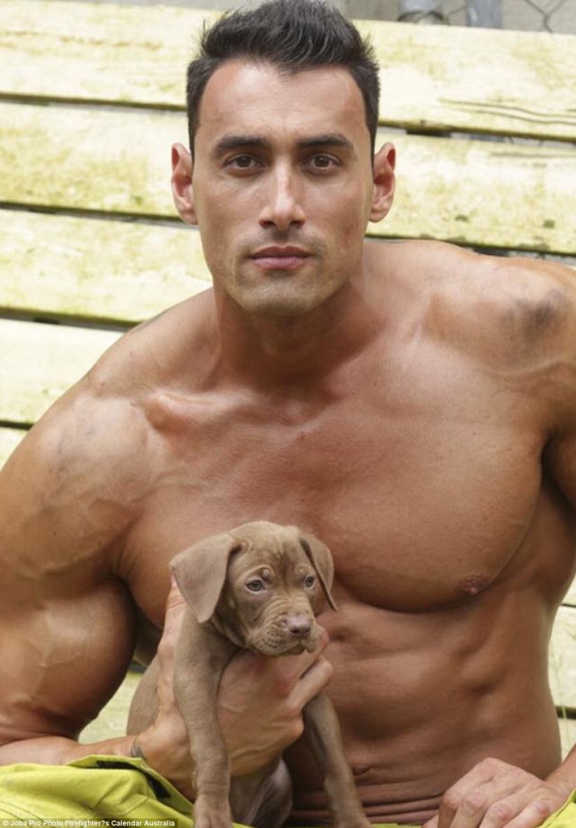 Fiery backstage: photos from the shooting of the charity calendar with naked firefighters Fiery backstage: photos from the shooting of the charity calendar with naked firefighters