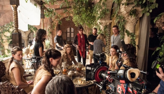 Filming Season 5 of Game of Thrones Filming Season 5 of Game of Thrones