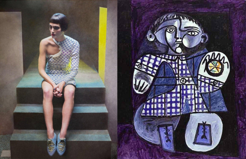 Finding inspiration from Picasso Finding inspiration from Picasso