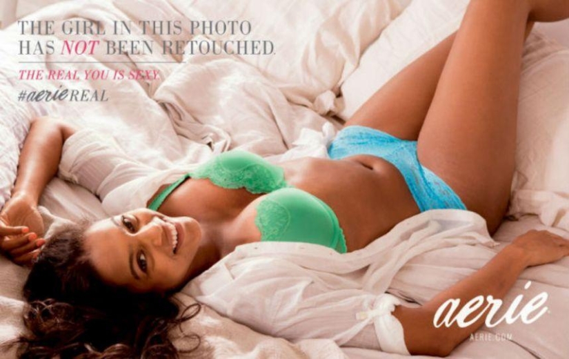 First lingerie ad without photoshop First lingerie ad without photoshop