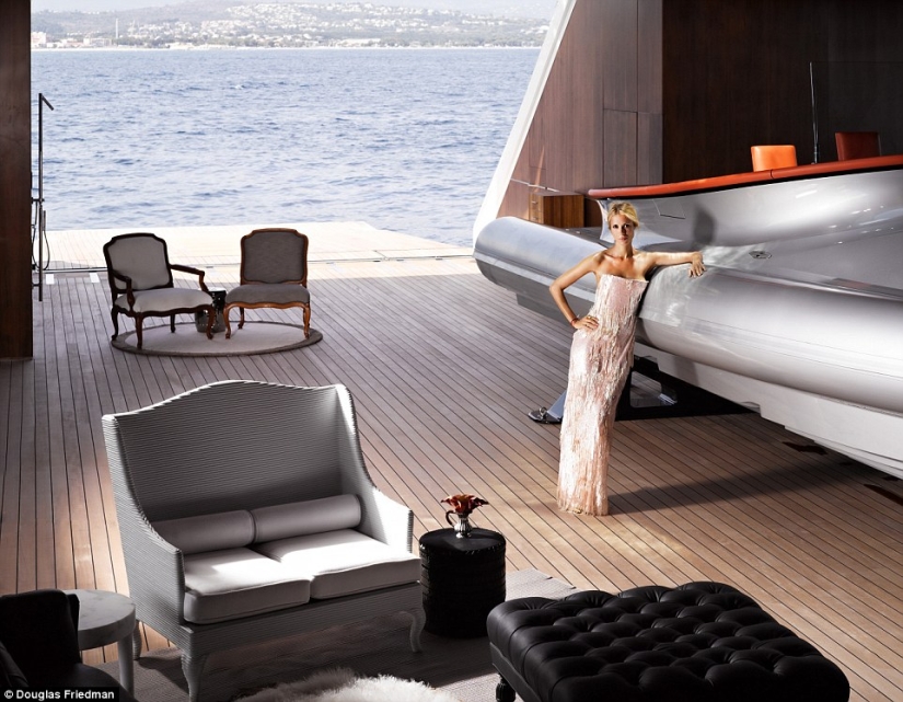 First published pictures of the luxurious interiors of billionaire Melnichenko's yacht for $ 300 million