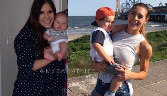 Fitness blogger proved on Instagram that weight is just numbers