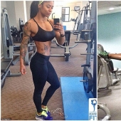 Fitness lady - opening of the year on Instagram