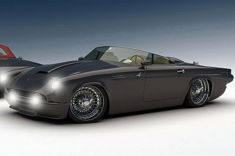 Five concept cars in classic style Five concept cars in classic style