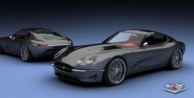 Five concept cars in classic style Five concept cars in classic style