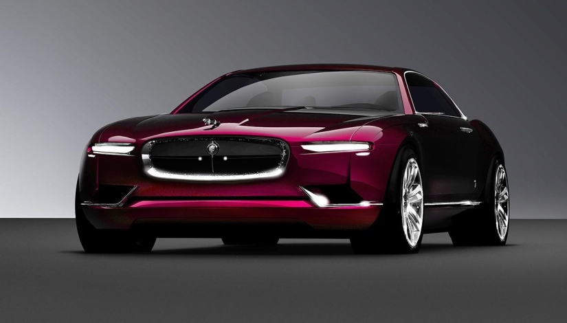 Five concept cars in classic style Five concept cars in classic style